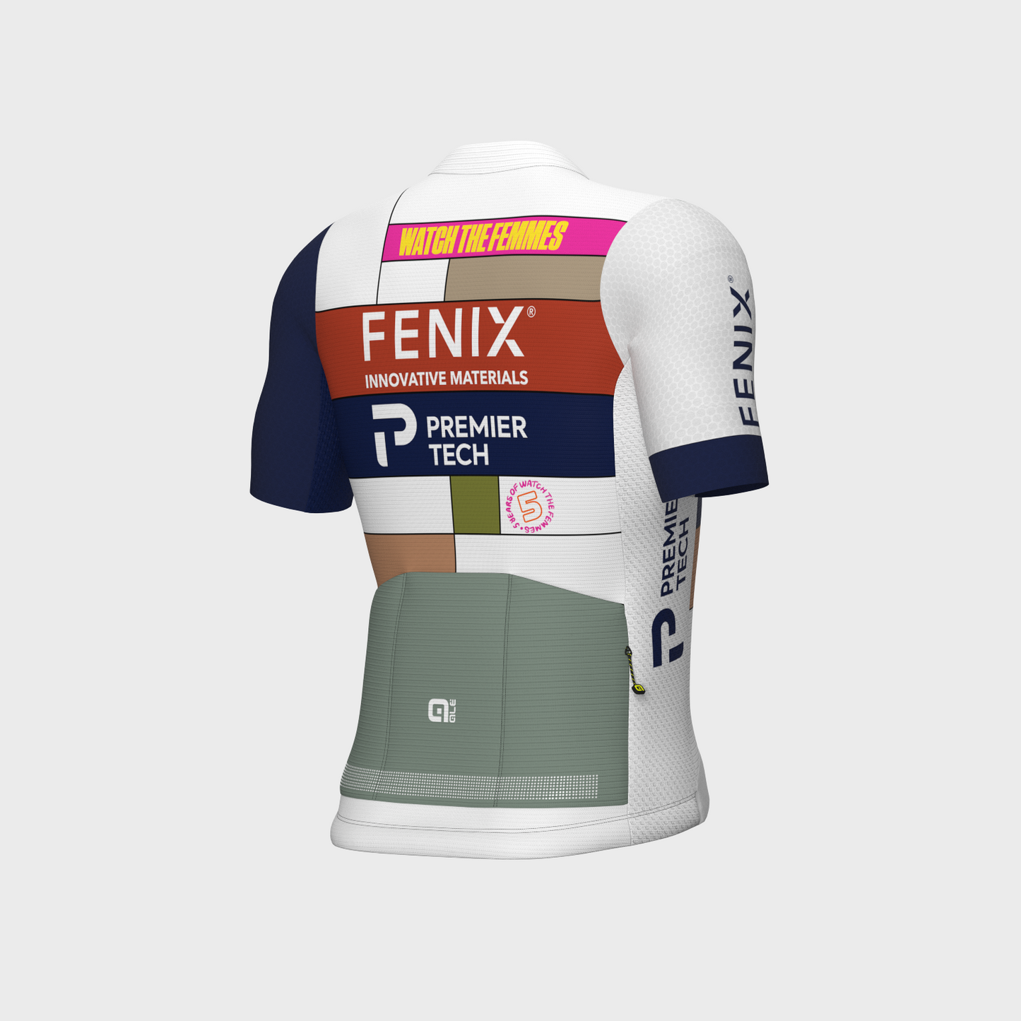 Short Sleeve Jersey Man Fenix Premier Tech Tdf