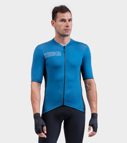 Kurzarm Trikot Mann Color Block
