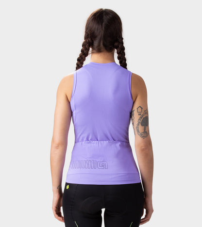 Ärmelloses Trikot Frau Color Block