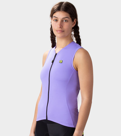 Ärmelloses Trikot Frau Color Block