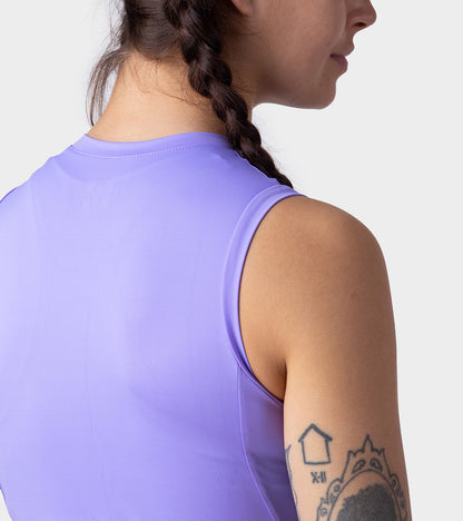 Ärmelloses Trikot Frau Color Block