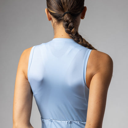 Sleeveless Jersey Woman Color Block