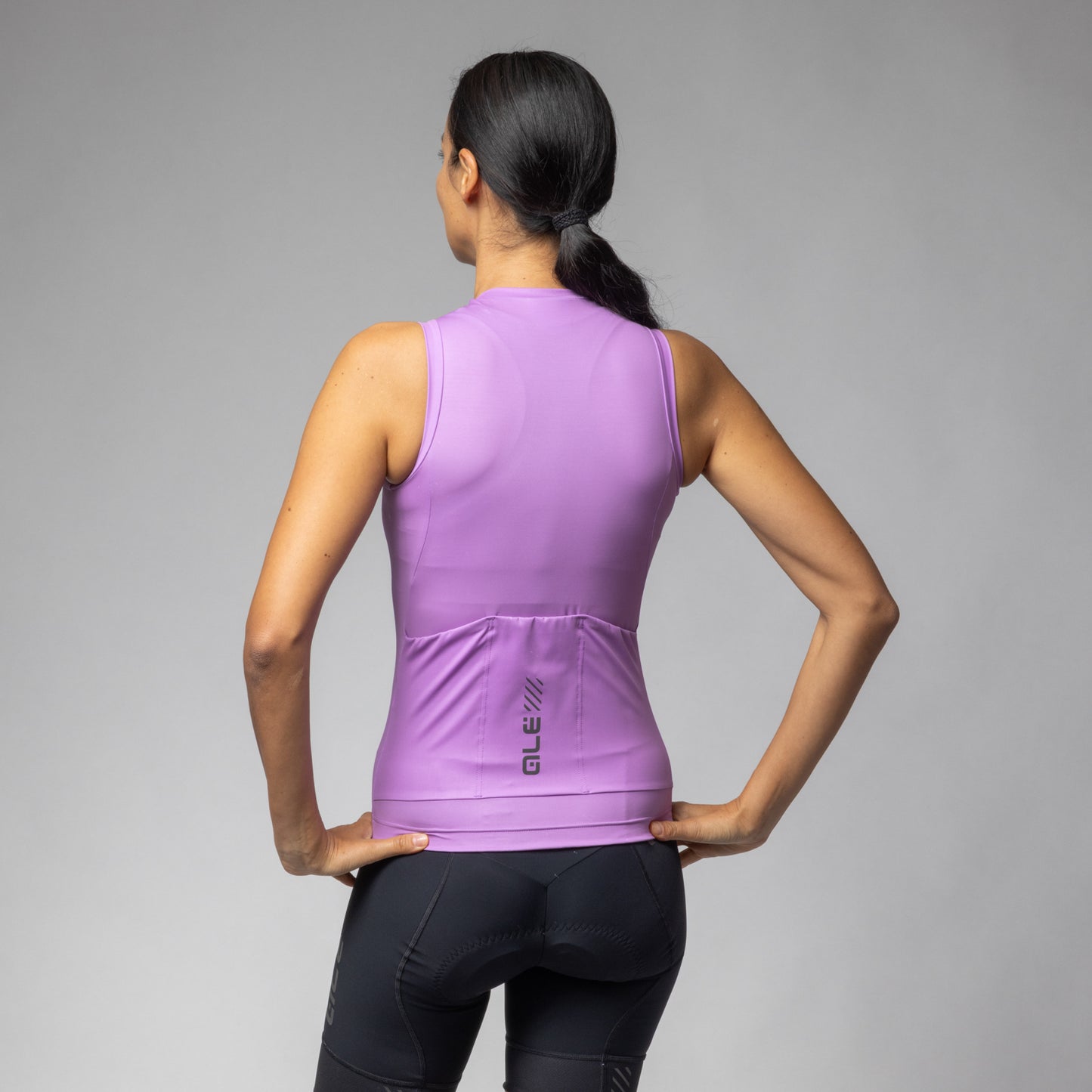 Sleeveless Jersey Woman Color Block