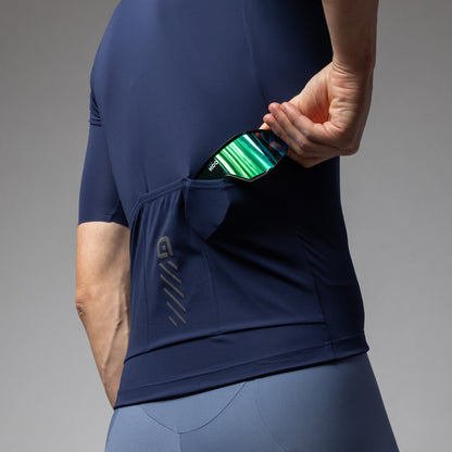 Kurzarm Trikot Mann Color Block