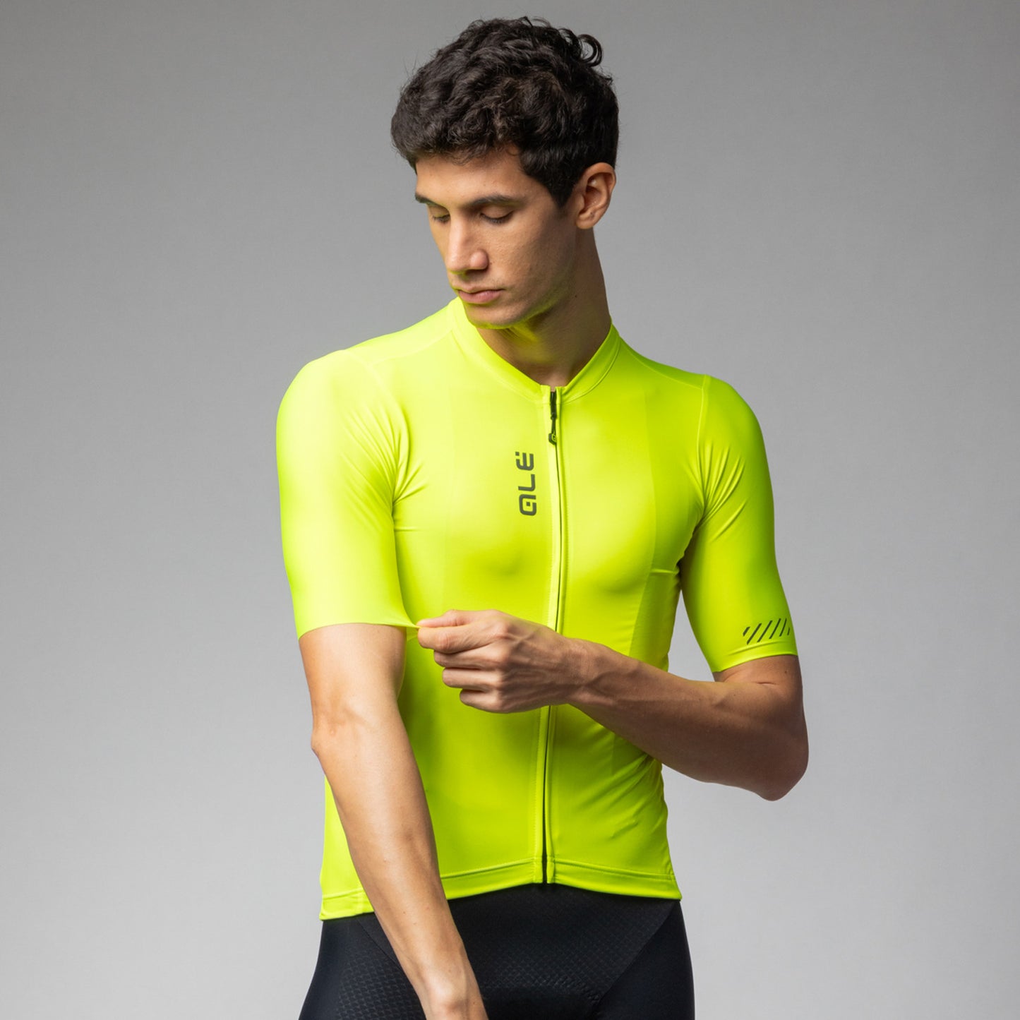 Kurzarm Trikot Mann Color Block