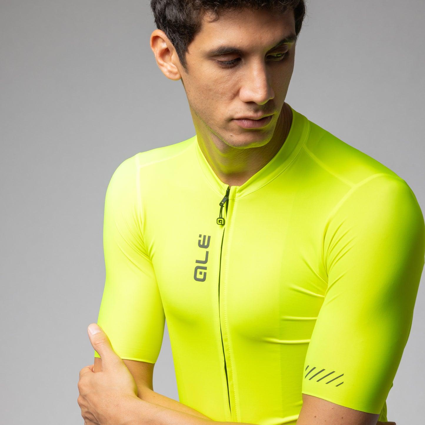 Kurzarm Trikot Mann Color Block