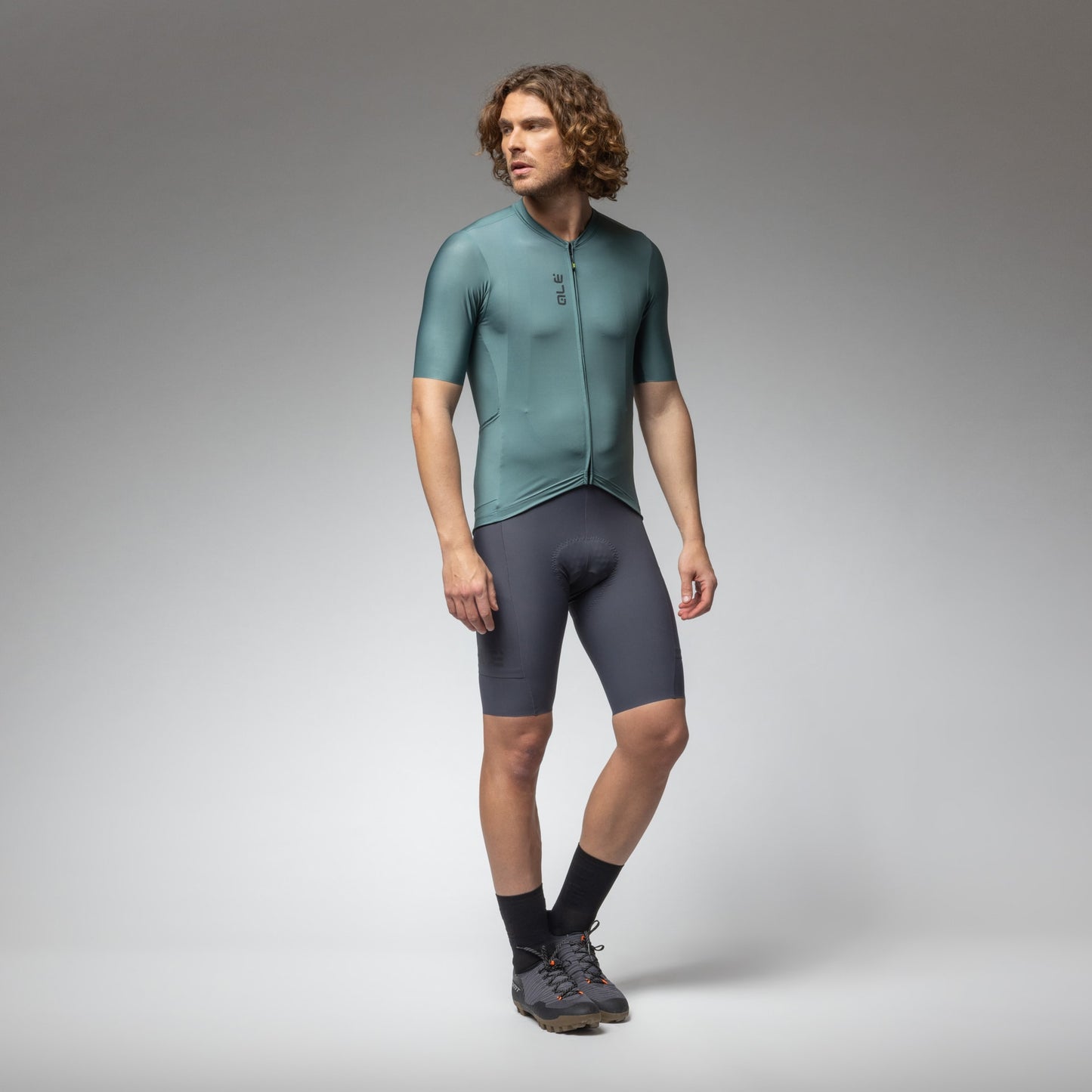Short Sleeve Jersey Man Color Block Off Road