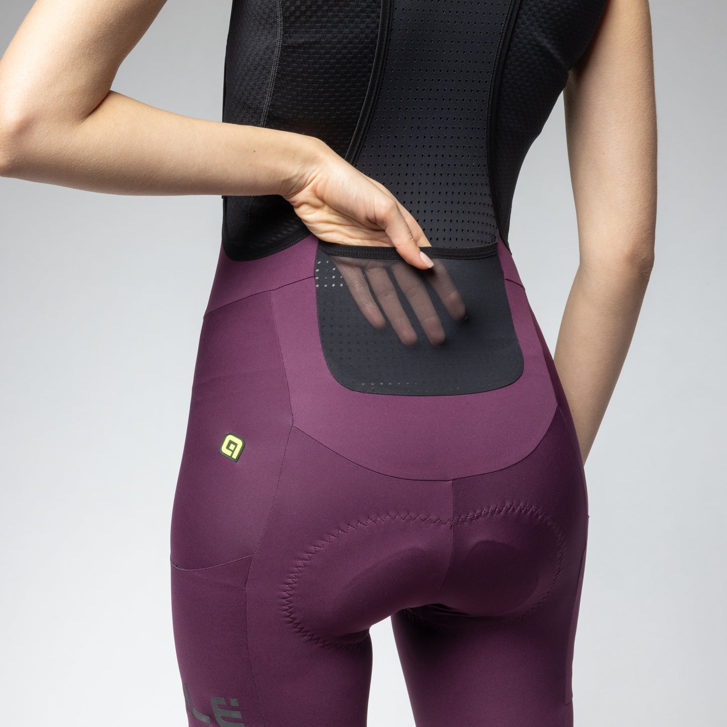 Pantaloncino Con Bretelle Donna Gravel-pro