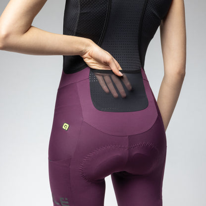 Pantaloncino Con Bretelle Donna Gravel-pro