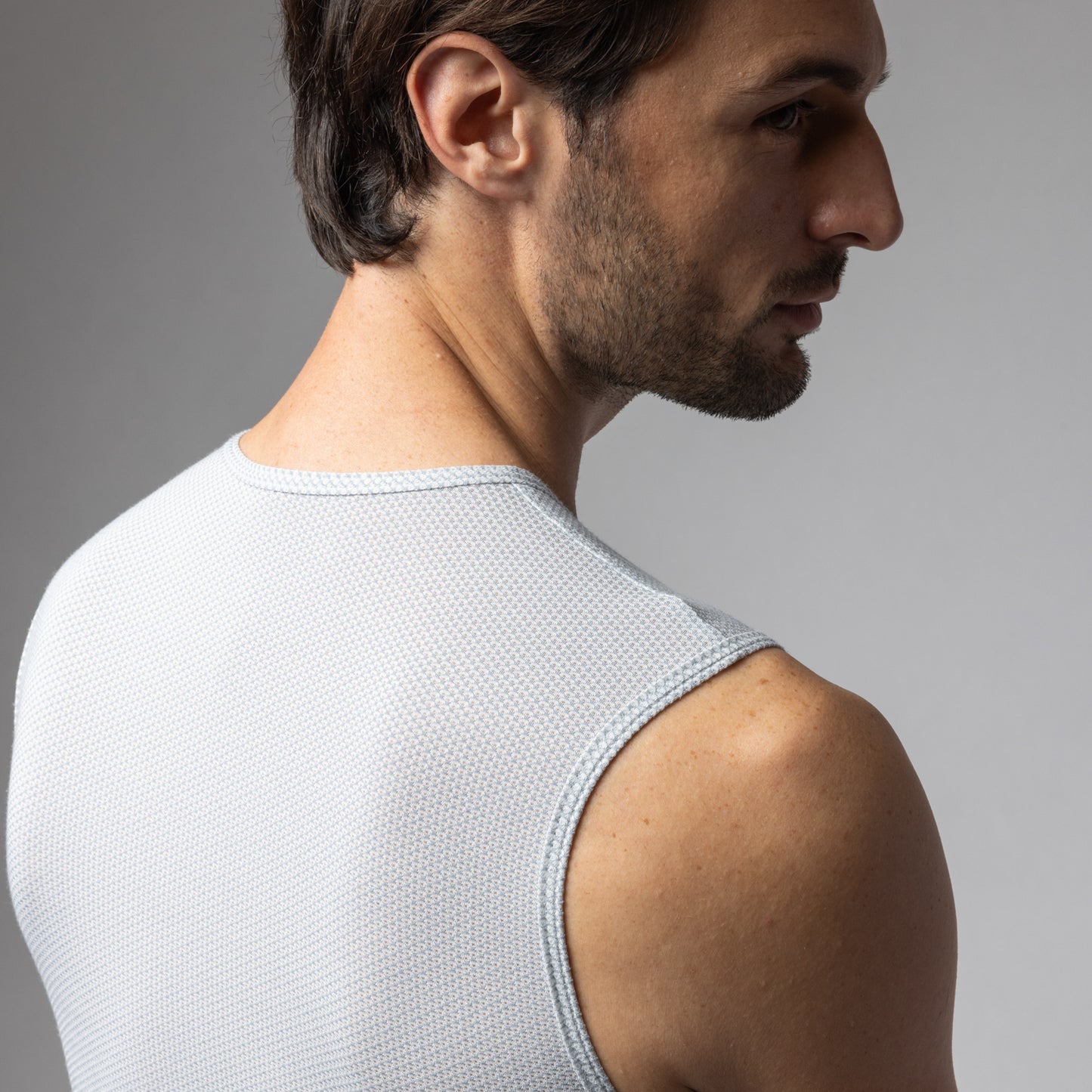 Sleeveless Base Layer Man Steam