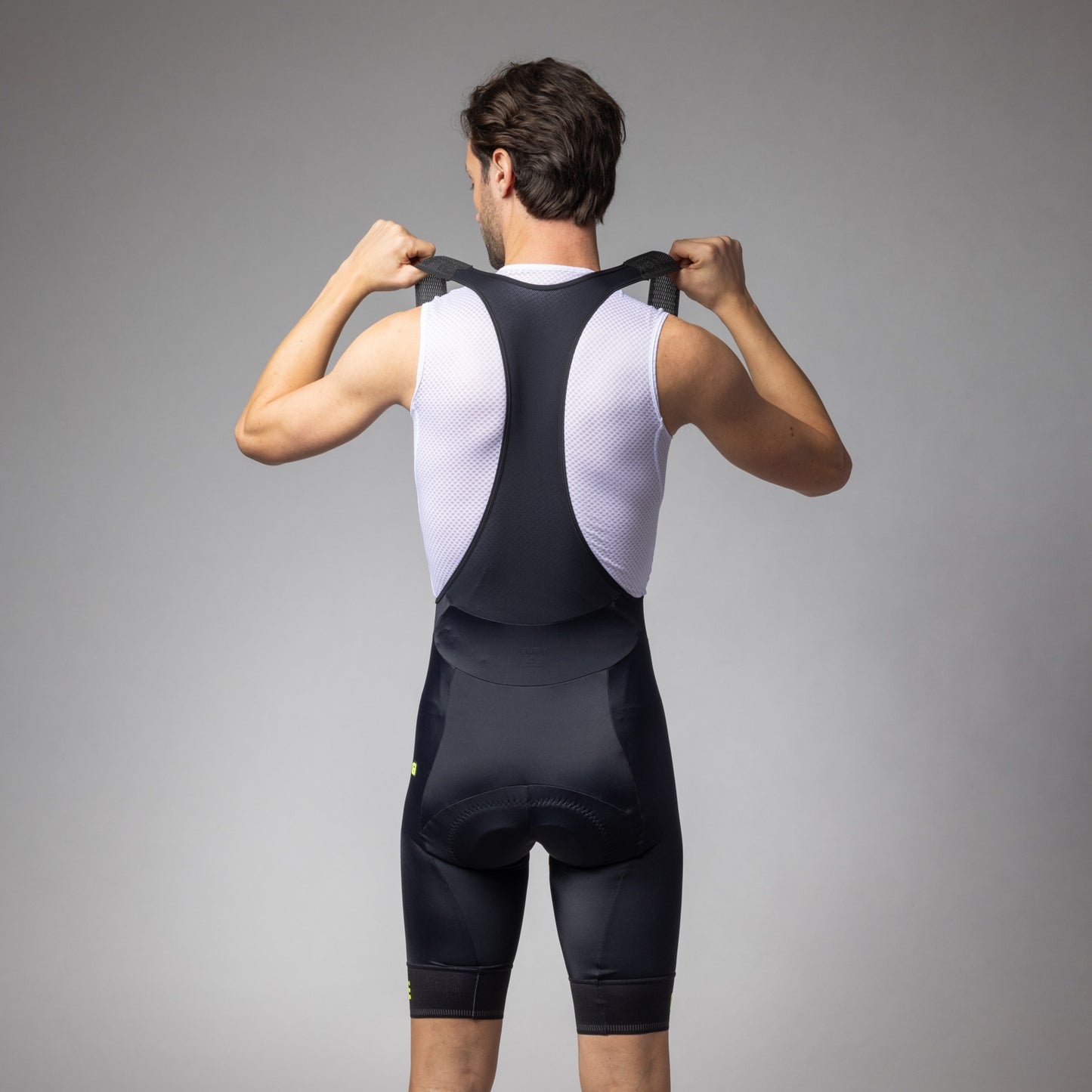 Pantaloncino Con Bretelle Uomo Corsa 2.0
