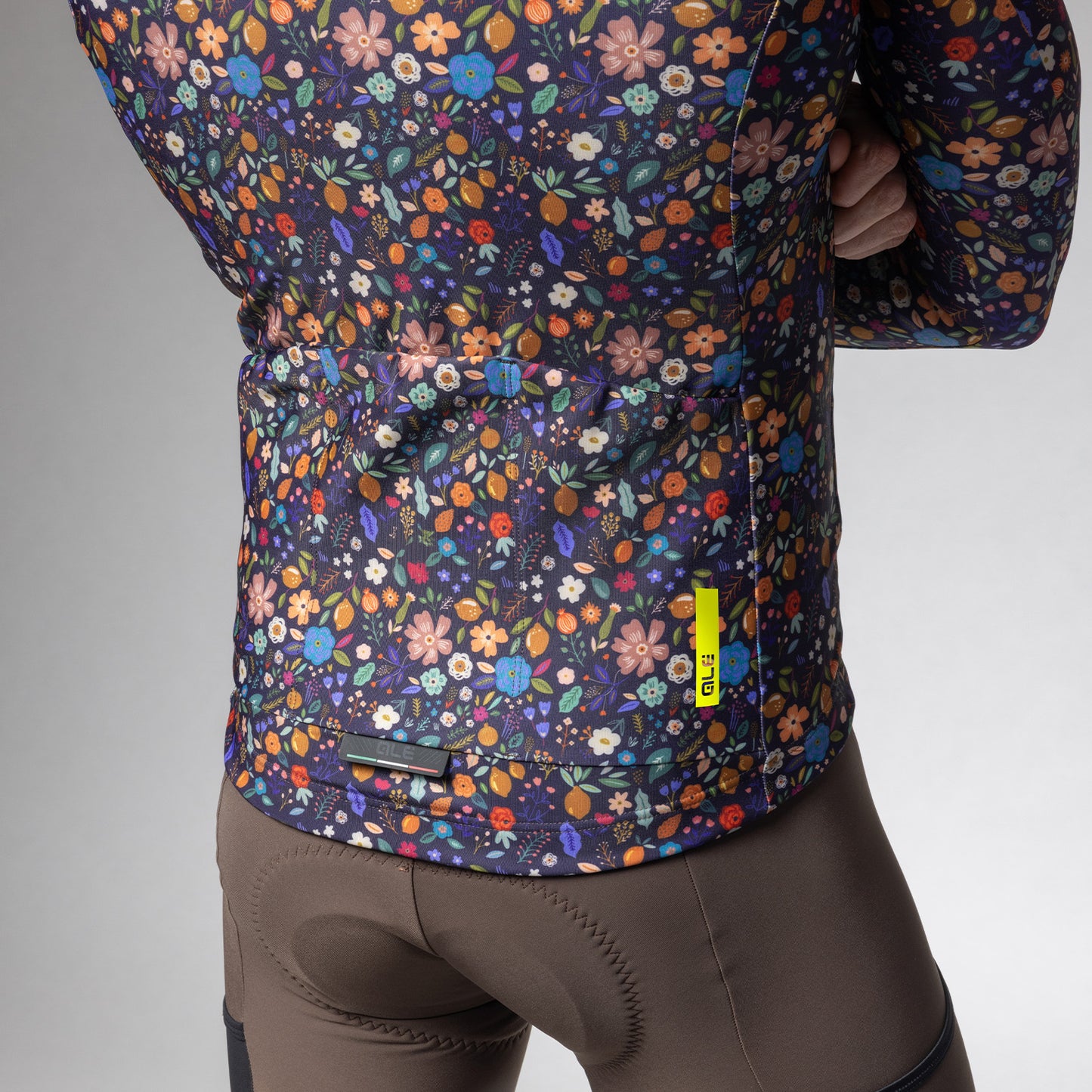 Long Sleeve Jersey Man Flowery