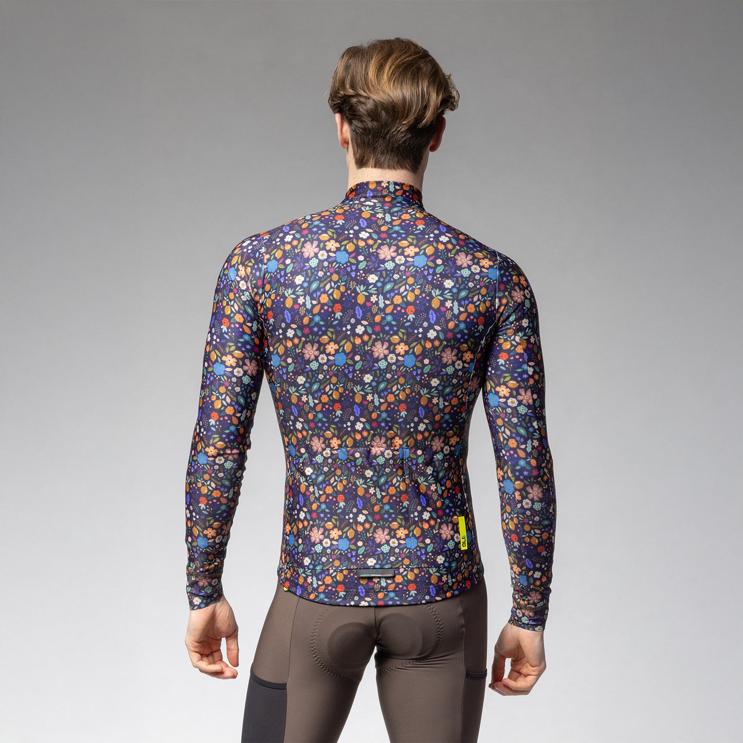 Long Sleeve Jersey Man Flowery