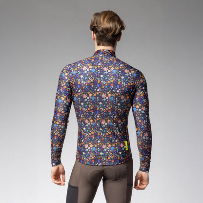 Long Sleeve Jersey Man Flowery