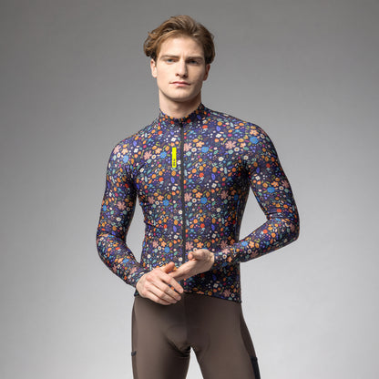 Long Sleeve Jersey Man Flowery