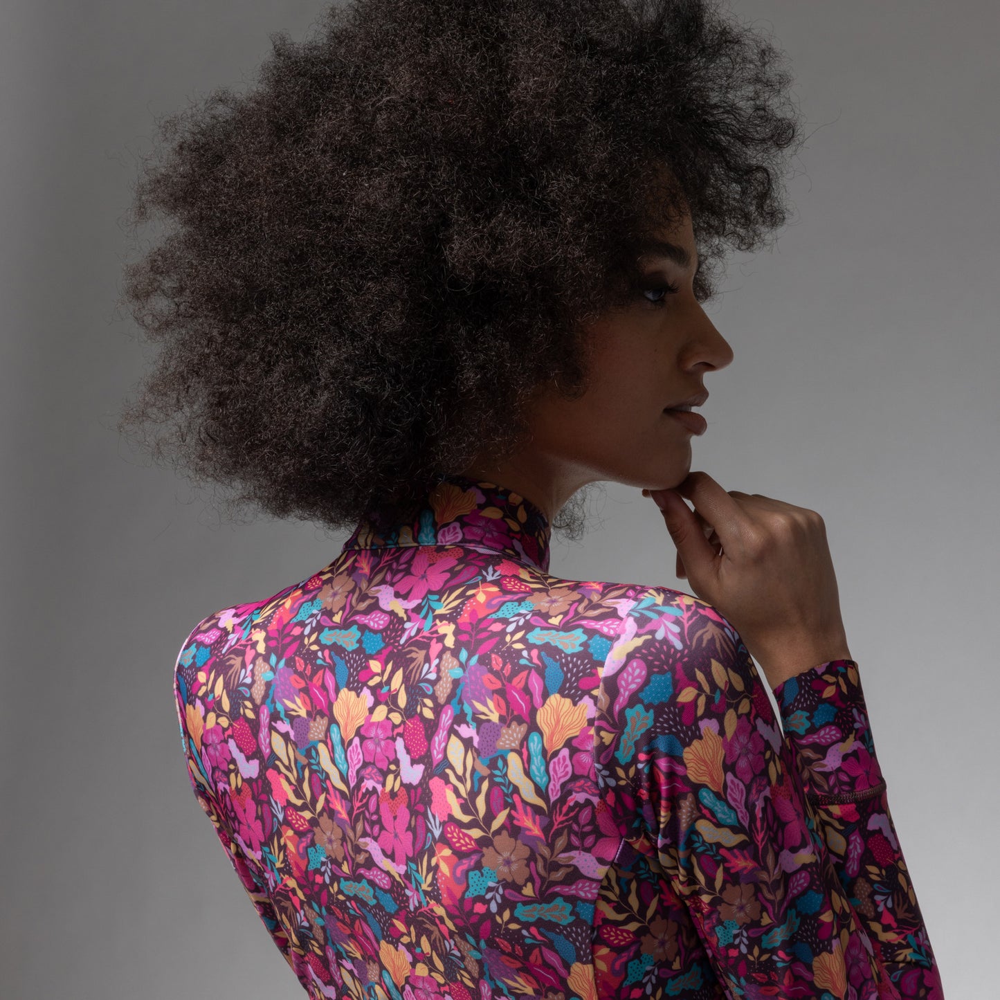 Maglia Manica Lunga Donna Flowery