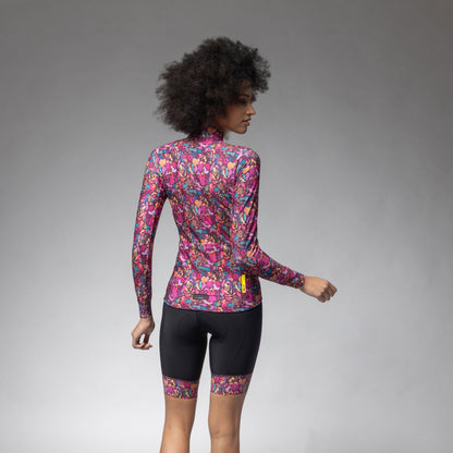 Maglia Manica Lunga Donna Flowery