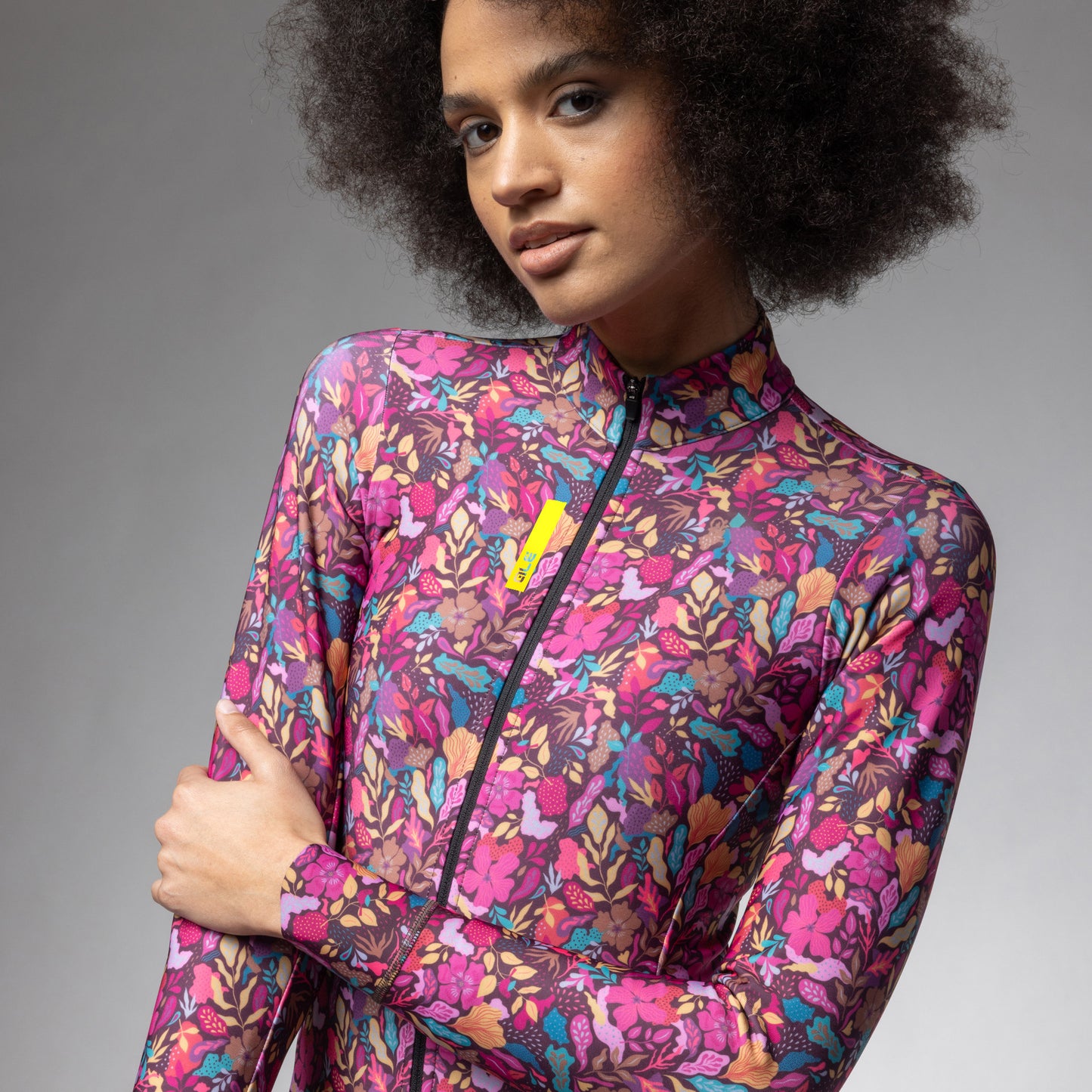 Maglia Manica Lunga Donna Flowery