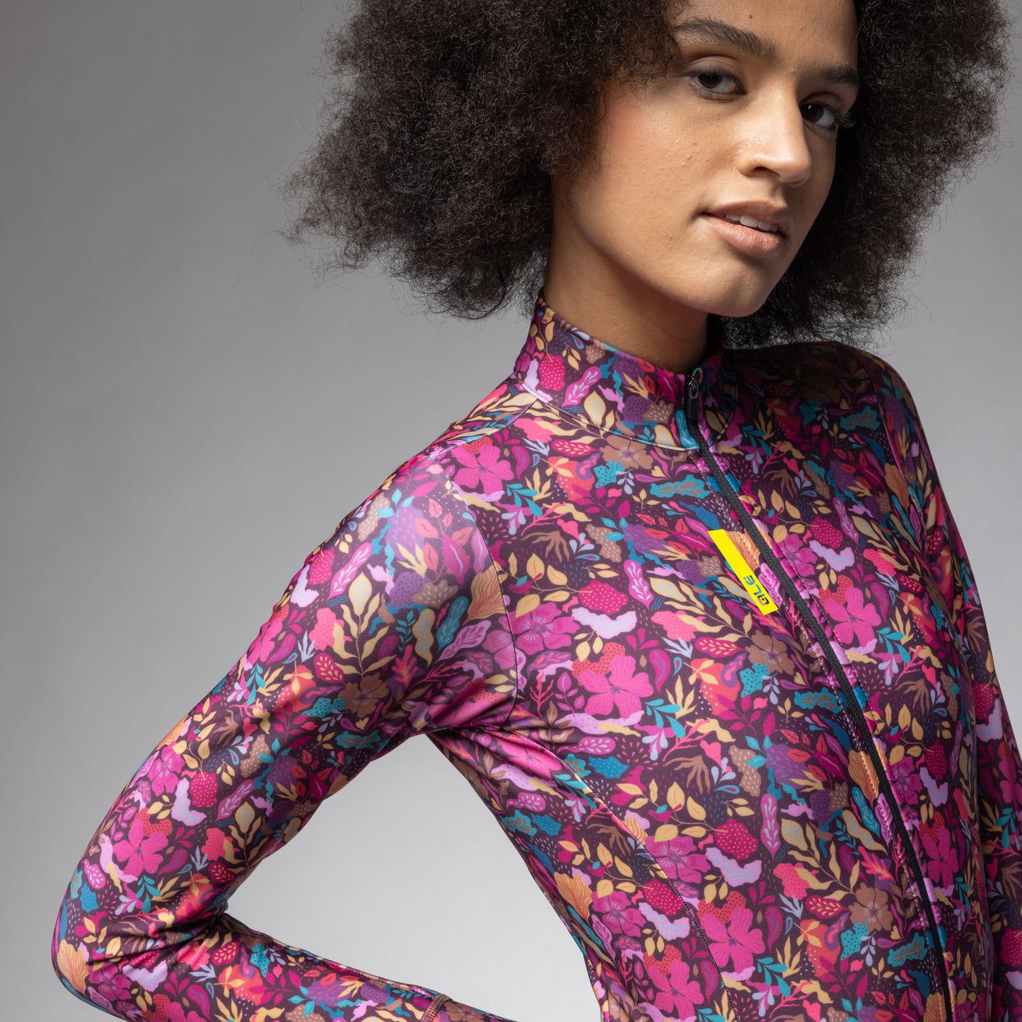 Maglia Manica Lunga Donna Flowery