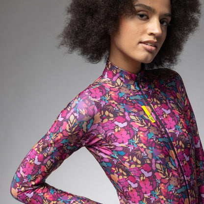 Maglia Manica Lunga Donna Flowery