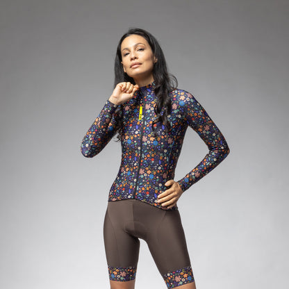 Maglia Manica Lunga Donna Flowery