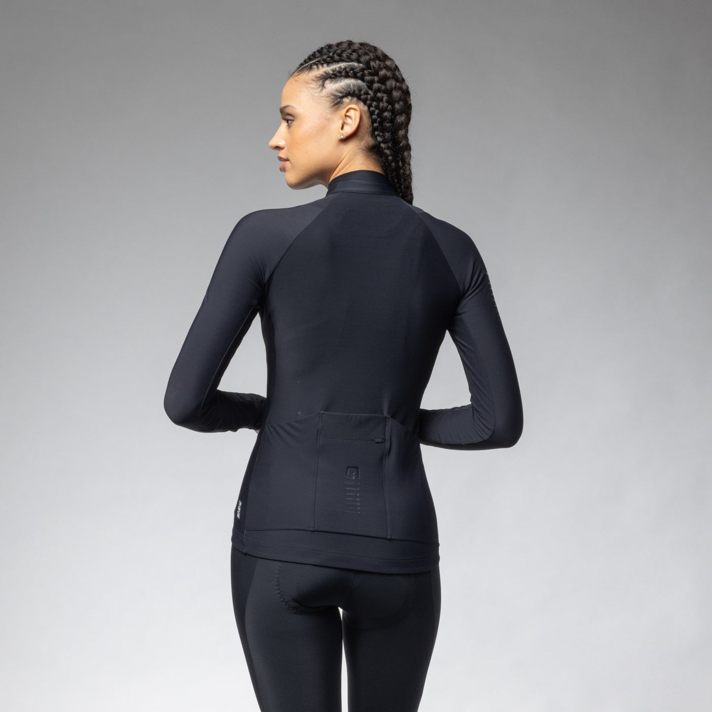Langarm Trikot Frau Warm Race 2.0