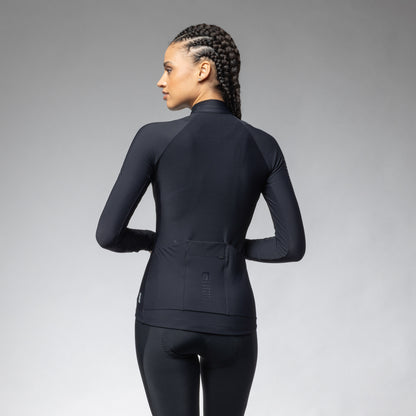 Langarm Trikot Frau Warm Race 2.0