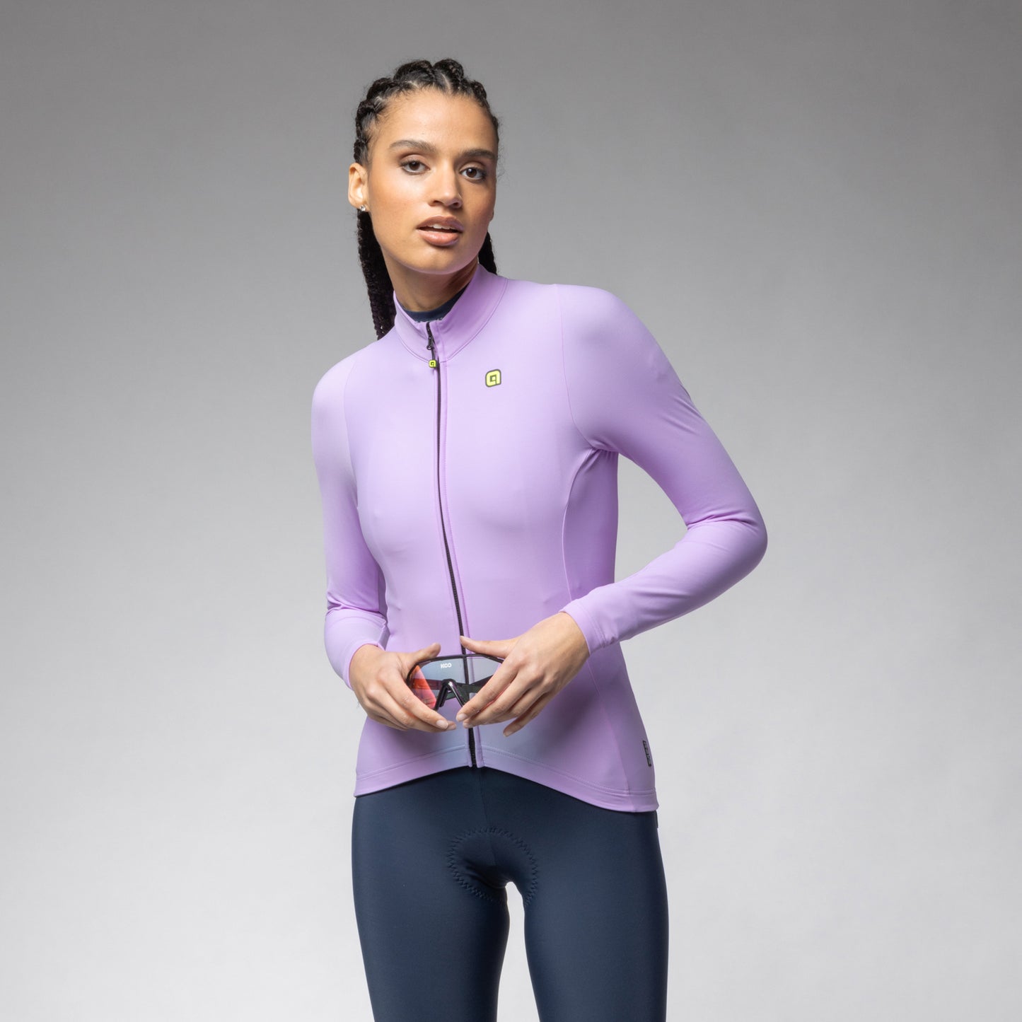 Langarm Trikot Frau Warm Race 2.0