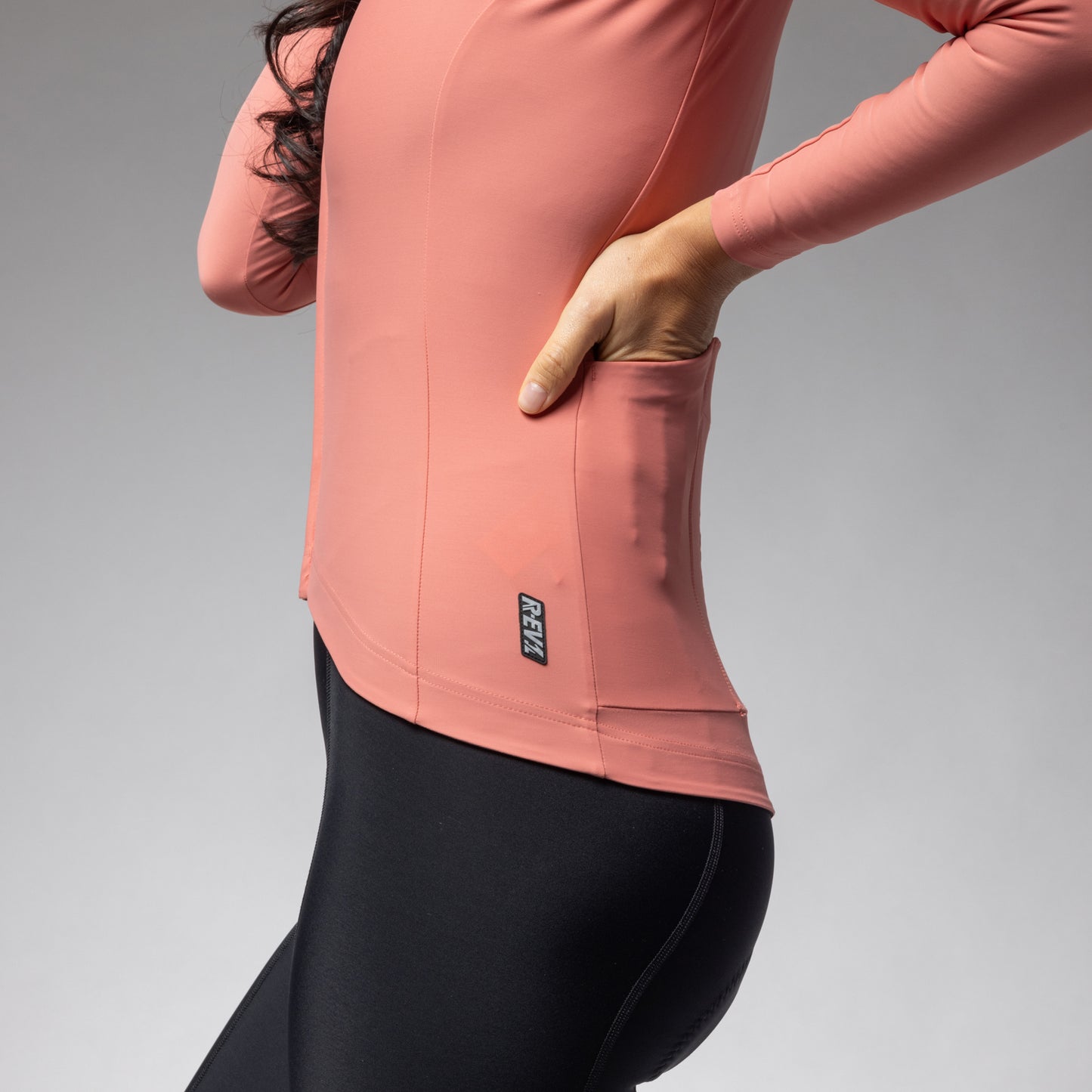 Langarm Trikot Frau Warm Race 2.0
