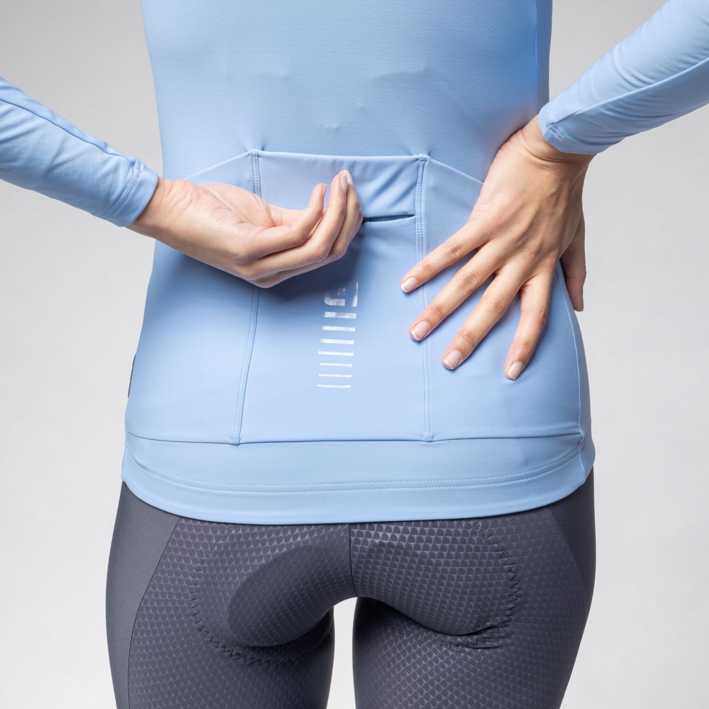 Langarm Trikot Frau Warm Race 2.0