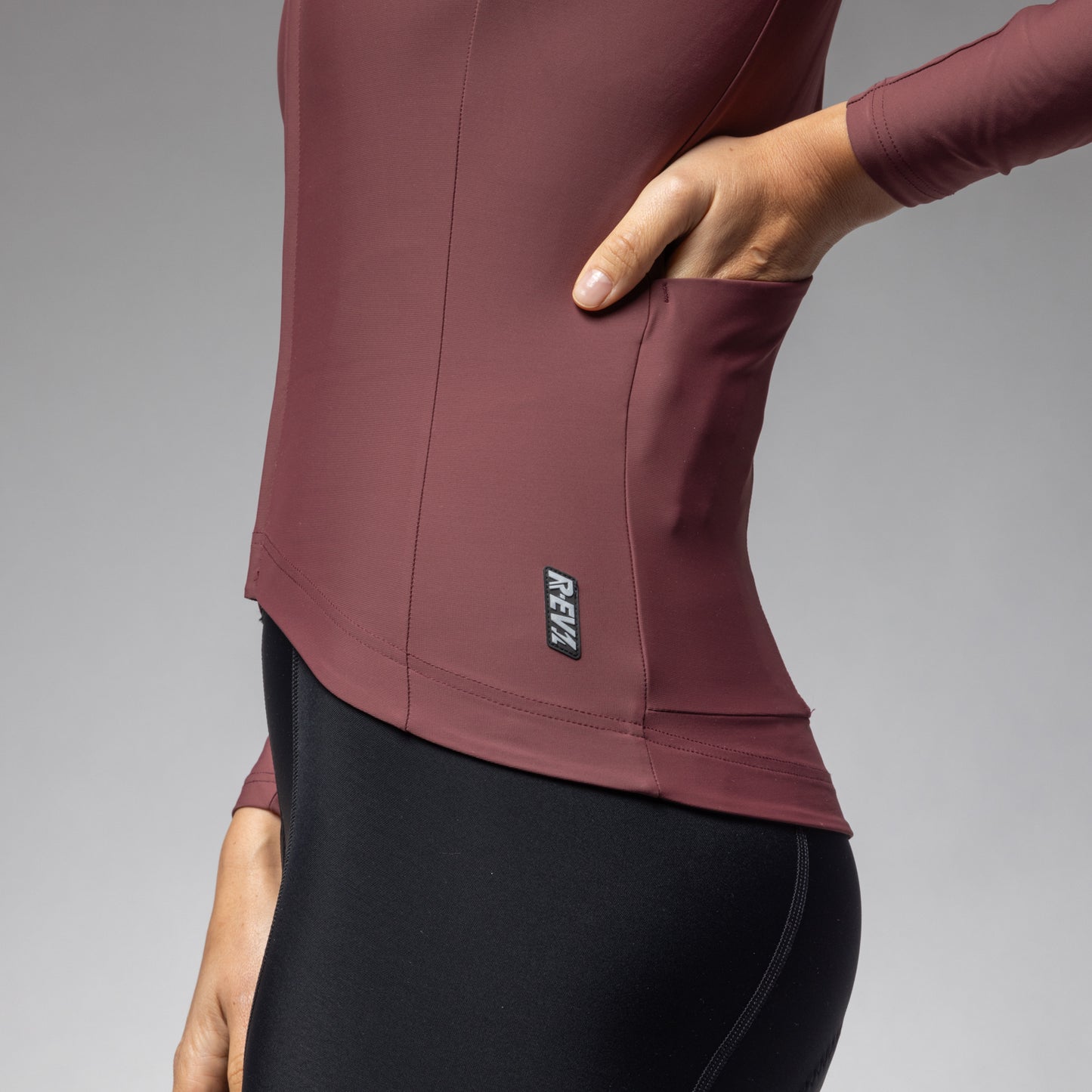 Langarm Trikot Frau Warm Race 2.0