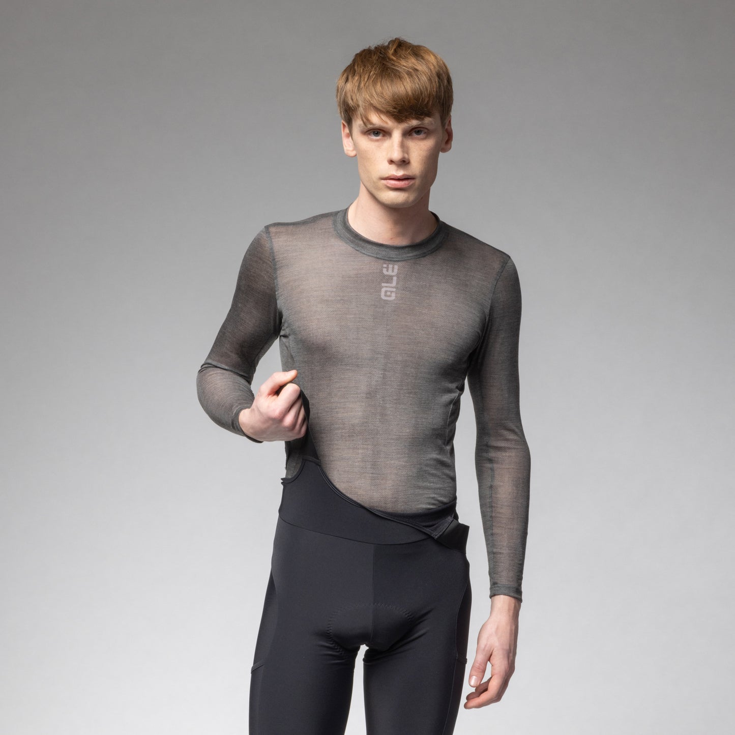 Long Sleeve Base Layer Man Knitted