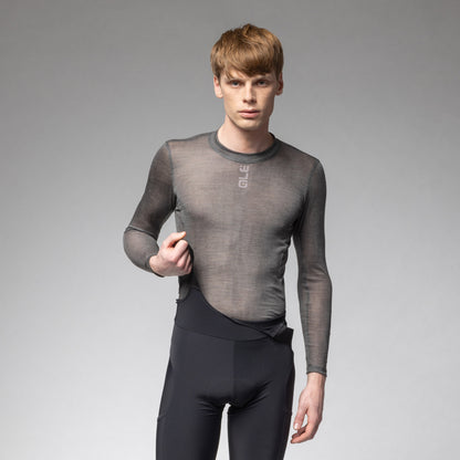 Long Sleeve Base Layer Man Knitted