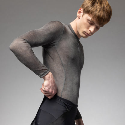 Long Sleeve Base Layer Man Knitted