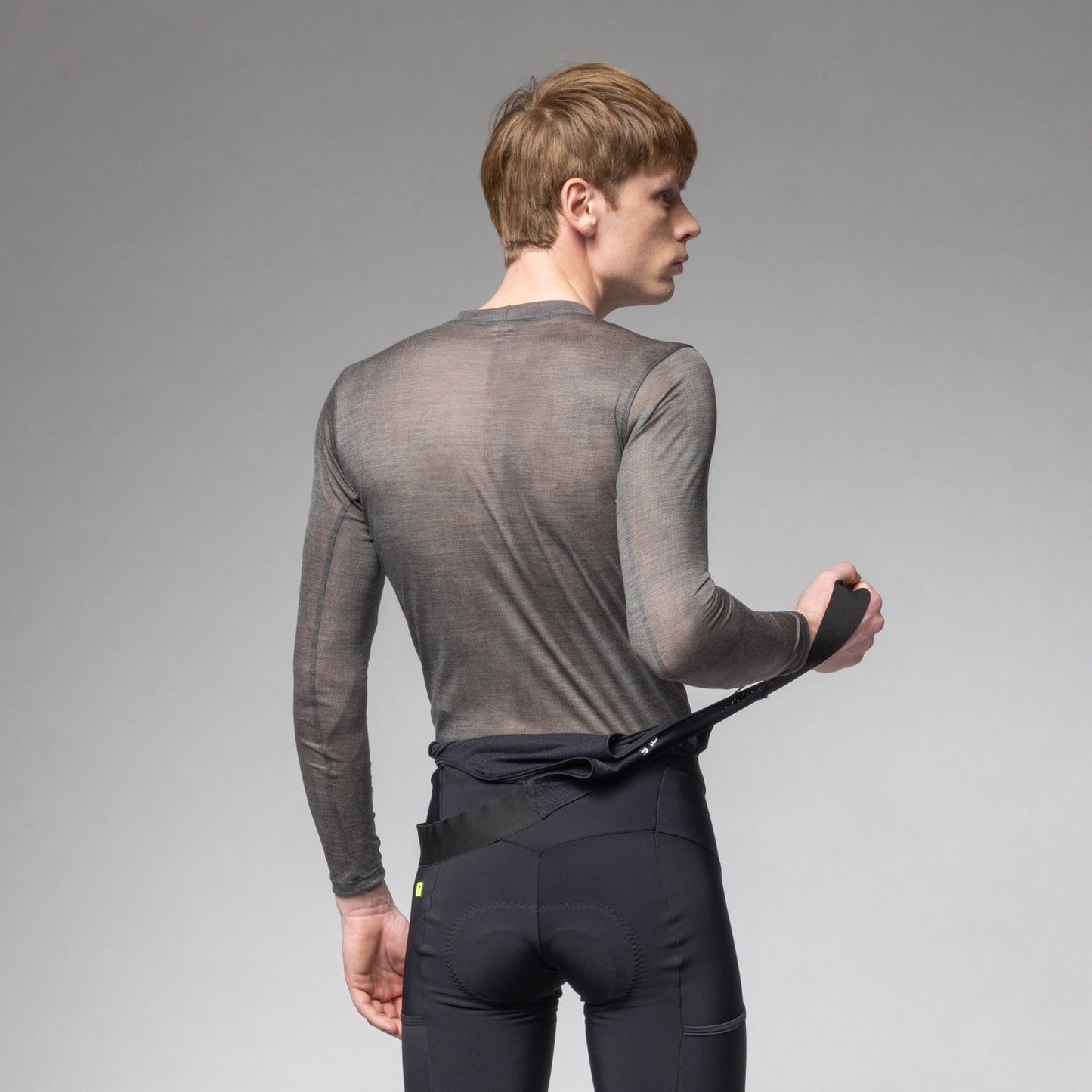 Long Sleeve Base Layer Man Knitted
