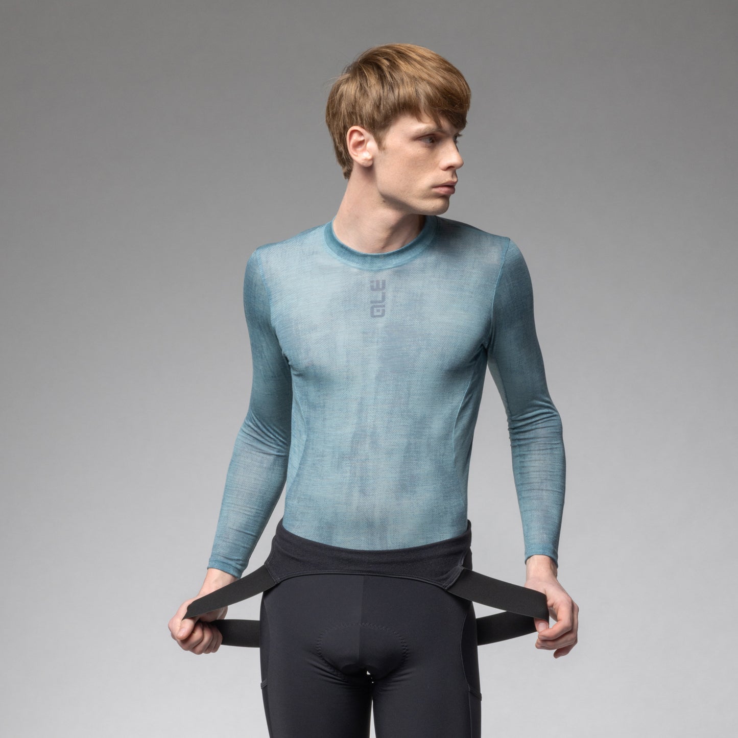 Long Sleeve Base Layer Man Knitted