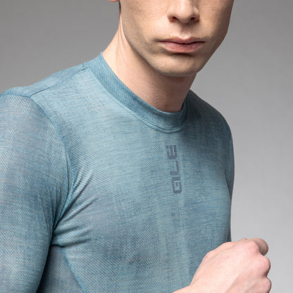 Long Sleeve Base Layer Man Knitted