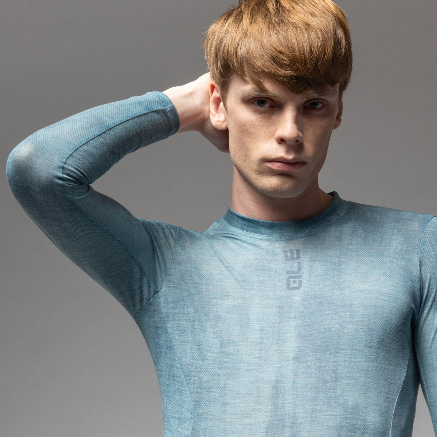 Long Sleeve Base Layer Man Knitted