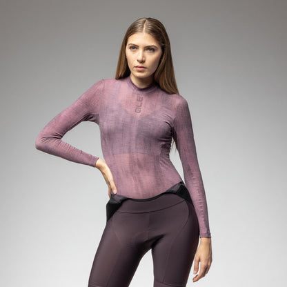 Long Sleeve Base Layer Woman Knitted