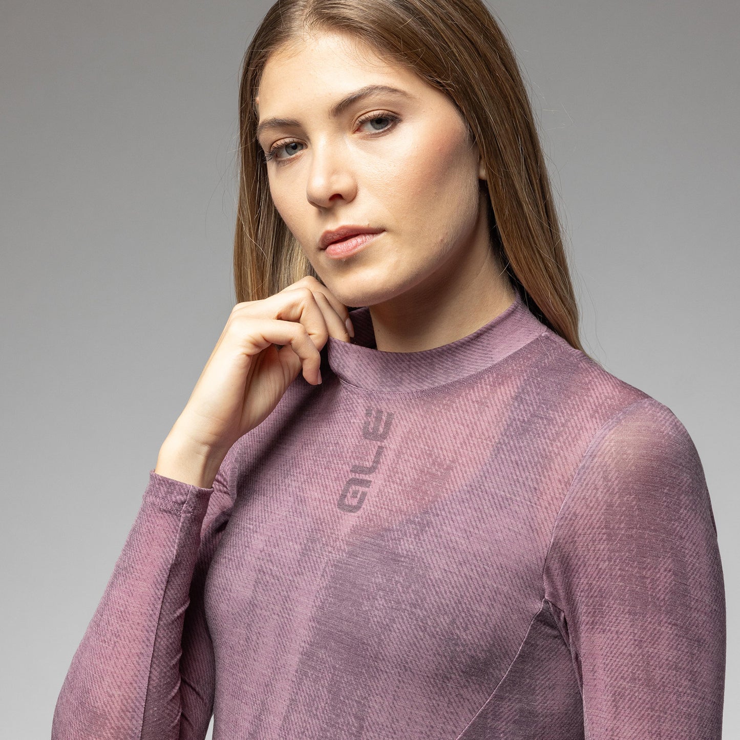 Long Sleeve Base Layer Woman Knitted