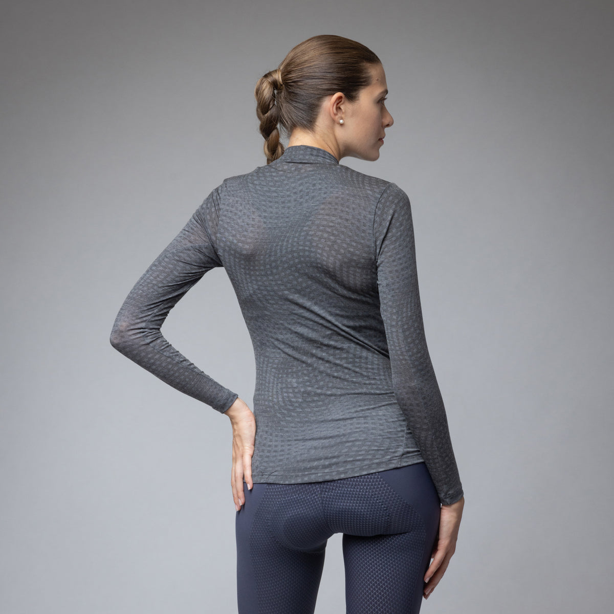 Langarm Unterhemd Frau Knitted