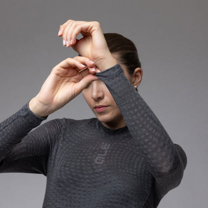 Langarm Unterhemd Frau Knitted