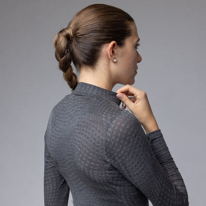 Langarm Unterhemd Frau Knitted