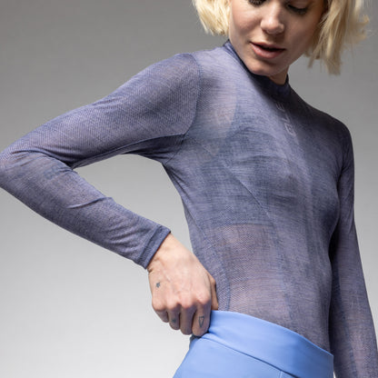 Long Sleeve Base Layer Woman Knitted