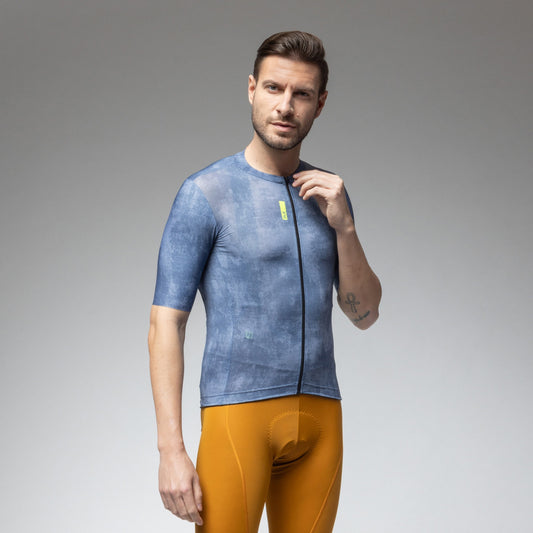 Kurzarm Trikot Mann Deep