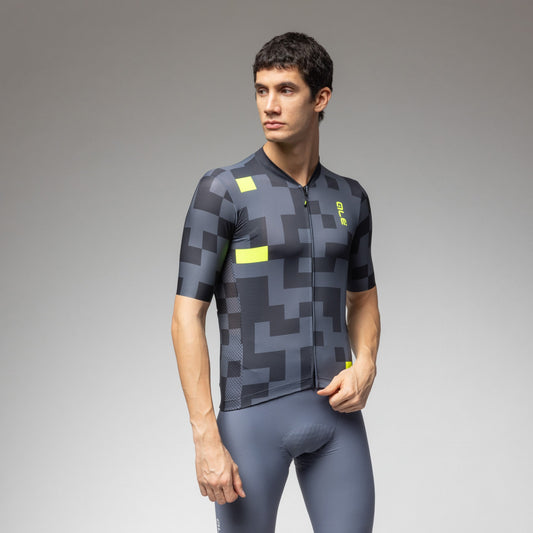 Kurzarm Trikot Mann Pixel