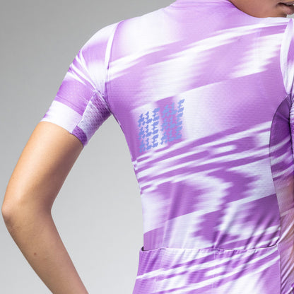 Kurzarm Trikot Frau Techno