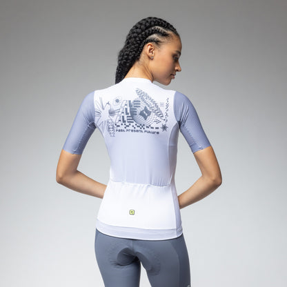 Short Sleeve Jersey Woman Megabyte 2.0