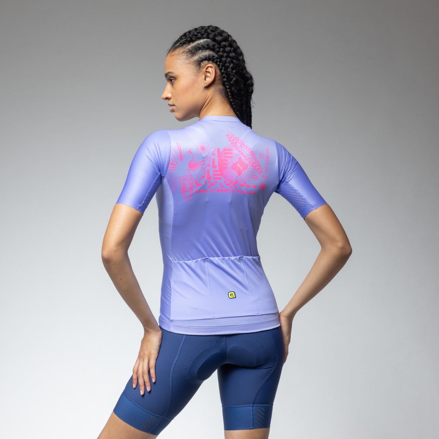 Short Sleeve Jersey Woman Megabyte 2.0