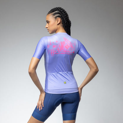 Short Sleeve Jersey Woman Megabyte 2.0